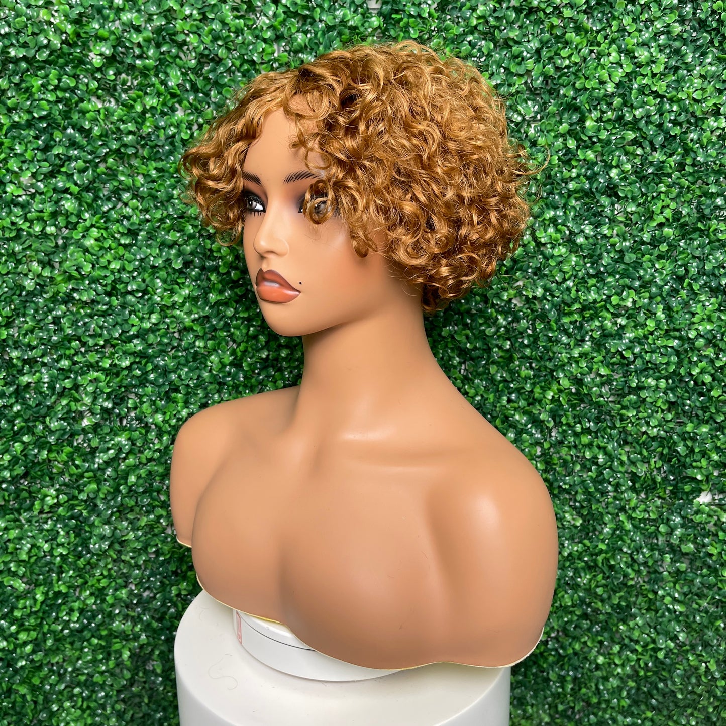 SendeHair Natural Colour Bob Curl Water Wave Wholesale Unprocessed 100% Real Human Hair Color Pick For Wedding Use Women
