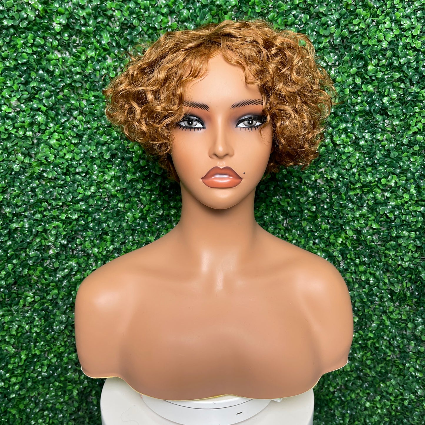 SendeHair Natural Colour Bob Curl Water Wave Wholesale Unprocessed 100% Real Human Hair Color Pick For Wedding Use Women