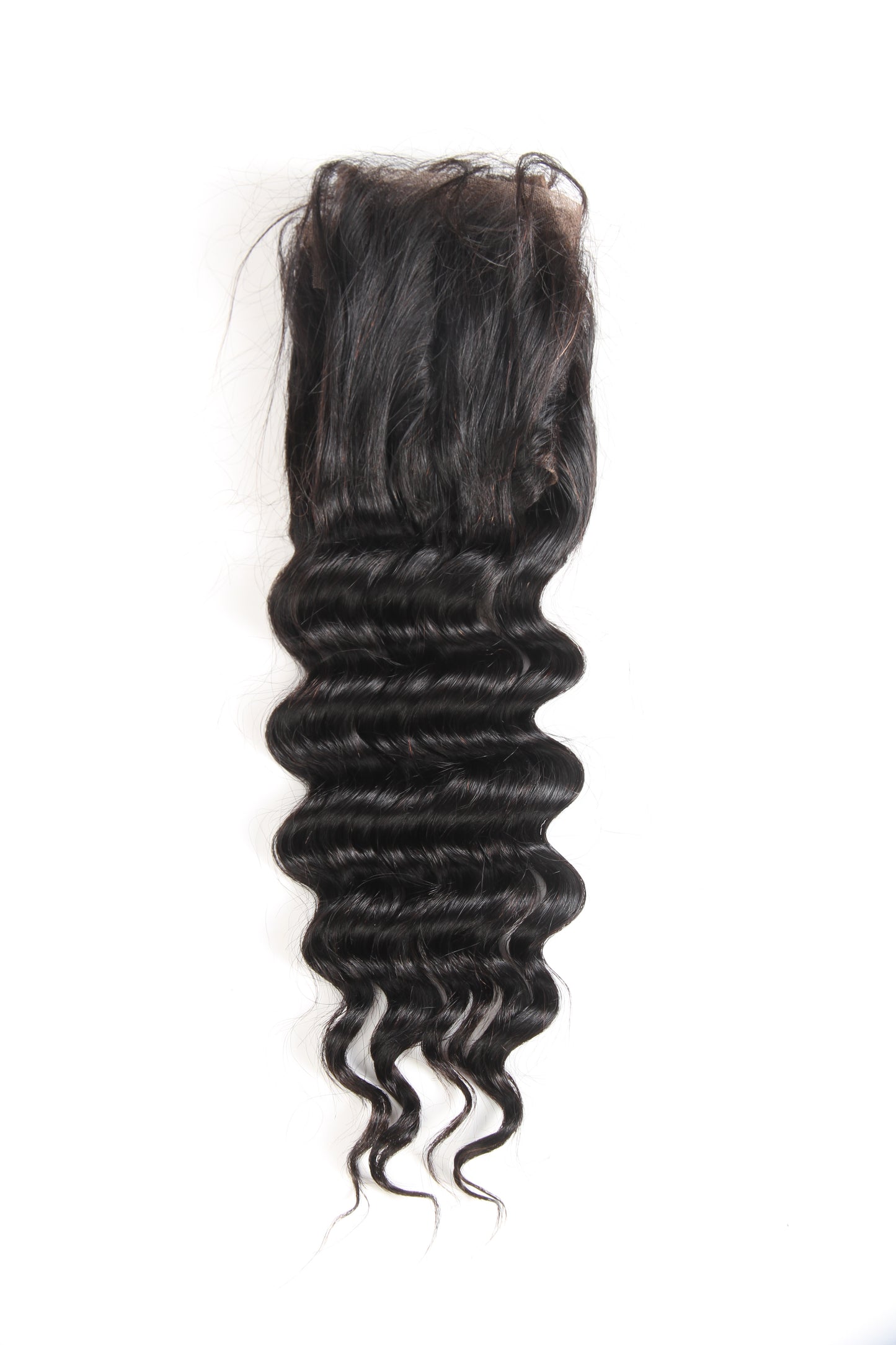 SendeHair Unprocessed Peruvian Human Hair Loose Deep 13X4 HDLace Frontal Closure Free Part With Deep Hair