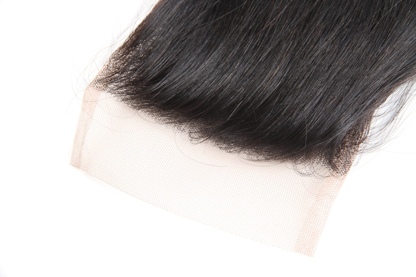 SendeHair 4*4 Lace Closure Middle Part Human Hair Closure For Women Remy Pre-Plucked Brazilian Straight Closure Medium Ratio