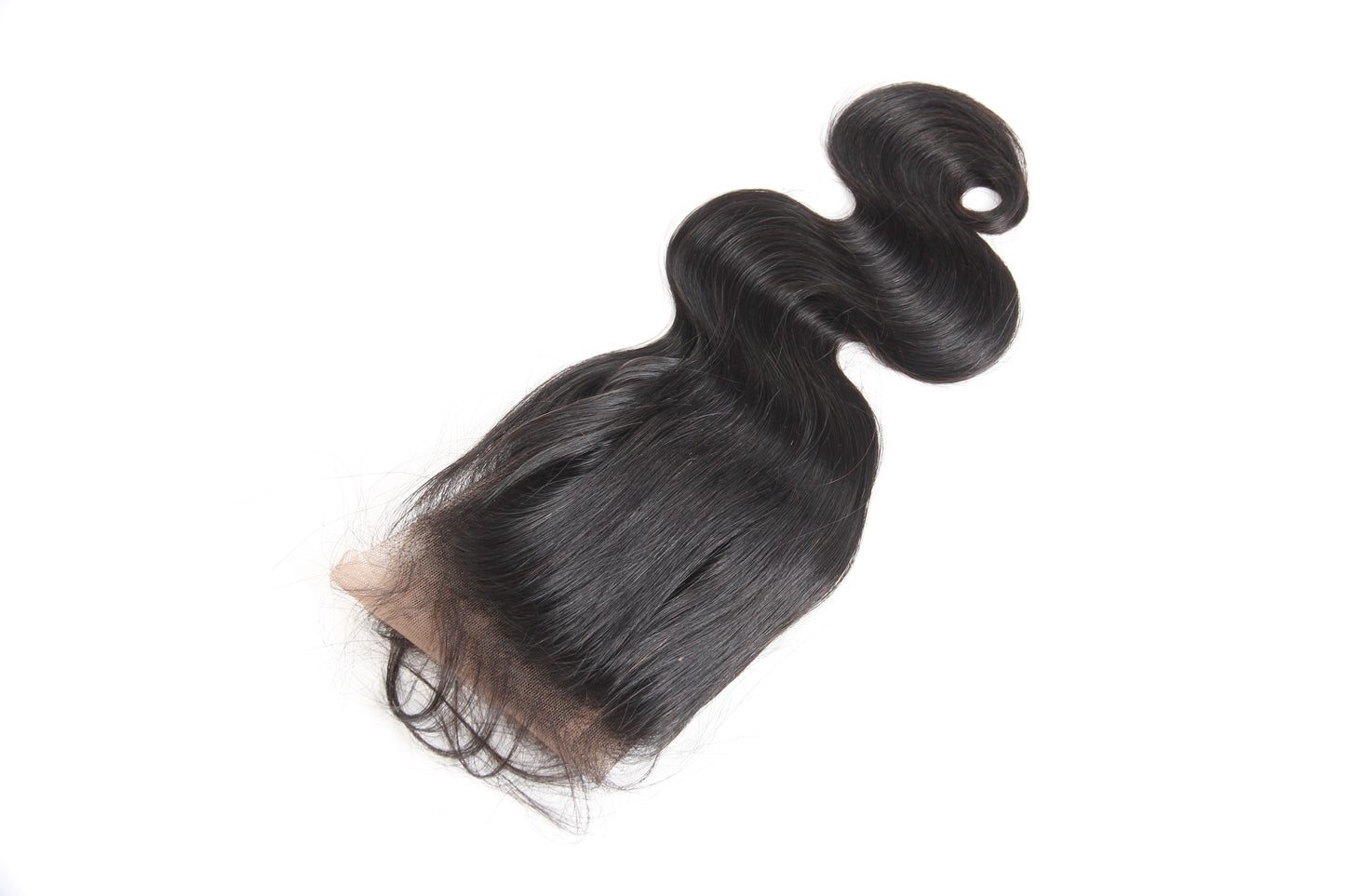 SendeHair 4*4 Lace Closure Middle Part Human Hair Closure For Women Remy Pre-Plucked Brazilian Straight Closure Medium Ratio