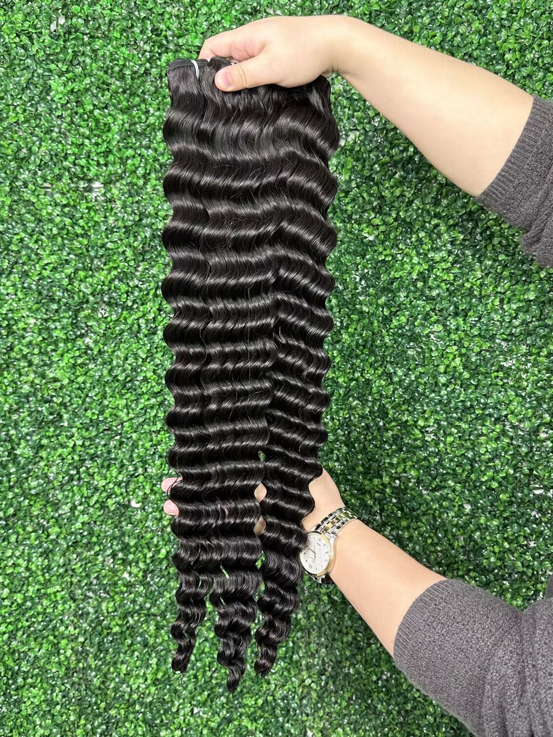 SendeHair Vendors Deep Real Human Brazilian Hair Bundles Cuticle Aligned Virgin Hair 6a/7a Funmi Hair Extensions