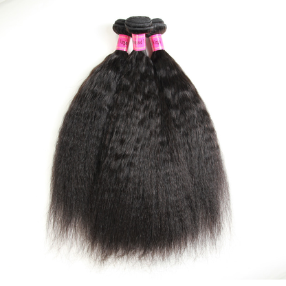 SendeHair Human Hair  Pixie Yaki Curl 6A/7A Human Hair Bundles Raw Virgin Hairs For Black Women