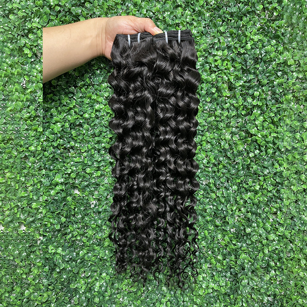 SendeHair Natural curvature  Human Hair Extension  8A/9A 100%  Human Hair Bundles Raw Virgin Hairs For Black Women