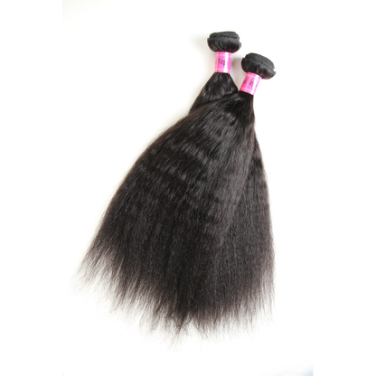 SendeHair Human Hair  Pixie Yaki Curl 6A/7A Human Hair Bundles Raw Virgin Hairs For Black Women