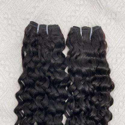 SendeHair  All Natural Unprocessed Natural Colour Ltalian Curvature Curly 8A/9A 100%  Human Hair Bundles