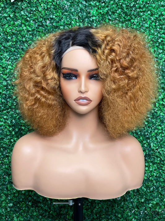 SendeHair Wholesale 180% Density Afro Curl Hair Human Lace Front Raw Virgin Brazilian Unprocessed Cuticle Aligned Lace Human Hair Wig