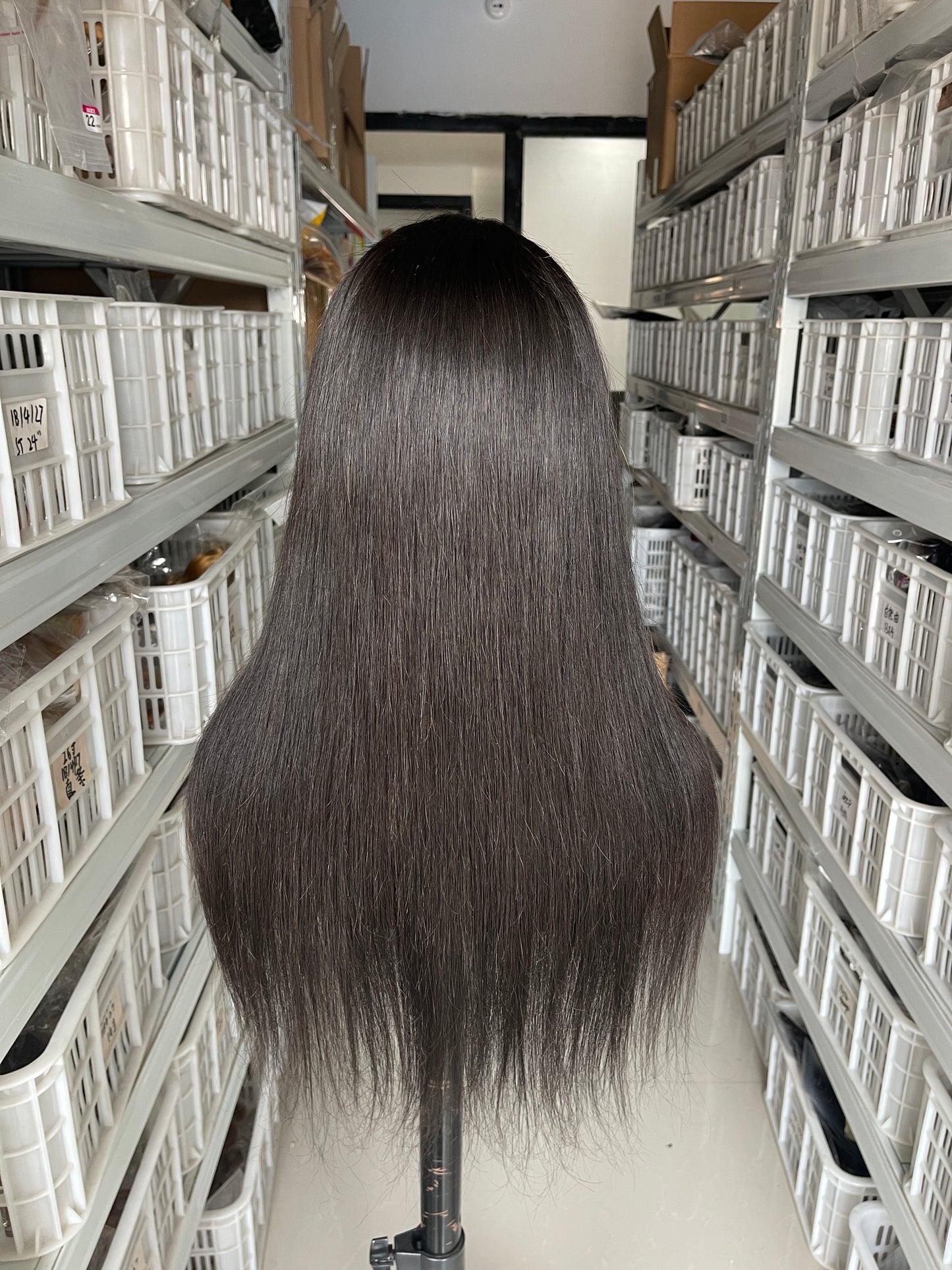 SndeHair Unprocessed Natural Colour Straight Wig  10A/12A  100% Human Raw Hair With 13*4 Lace Front Wig For Black Women