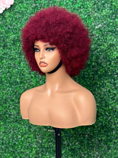 SendeHair Wholesale Pre Plucked Glueless Indian Raw Virgin Human Hair Wigs For Black Women Afro Curly Human Hair Wigs