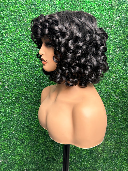 Raw Vietnamese Wig Super Double Drown Virgin Remy Hair 100% Real Human Hair Wig Hair Suppliers Short Wig