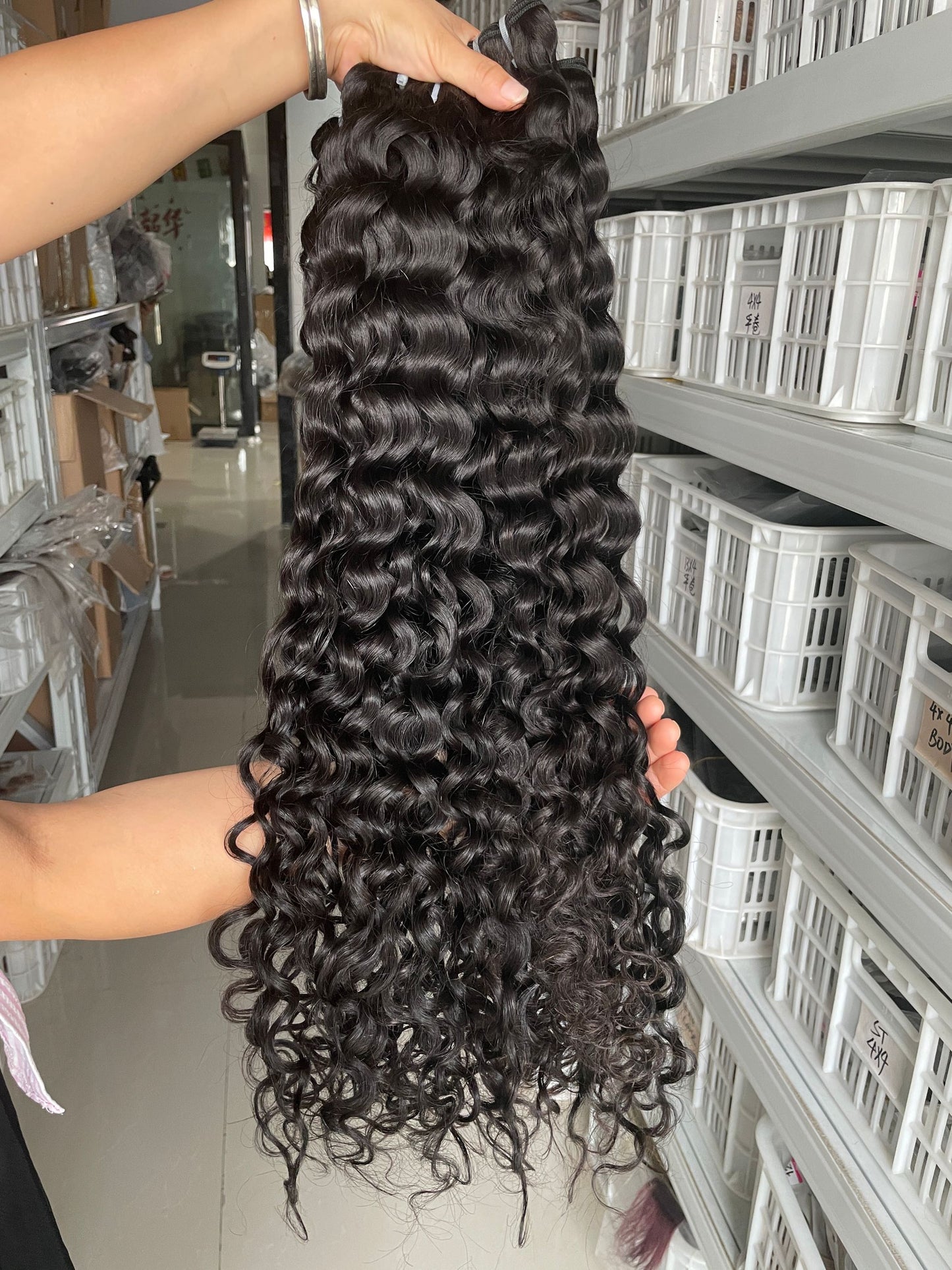 Virgin Cuticle Aligned  8A/9A Deep wave hair Brazilian  100% Human Hair Bundles