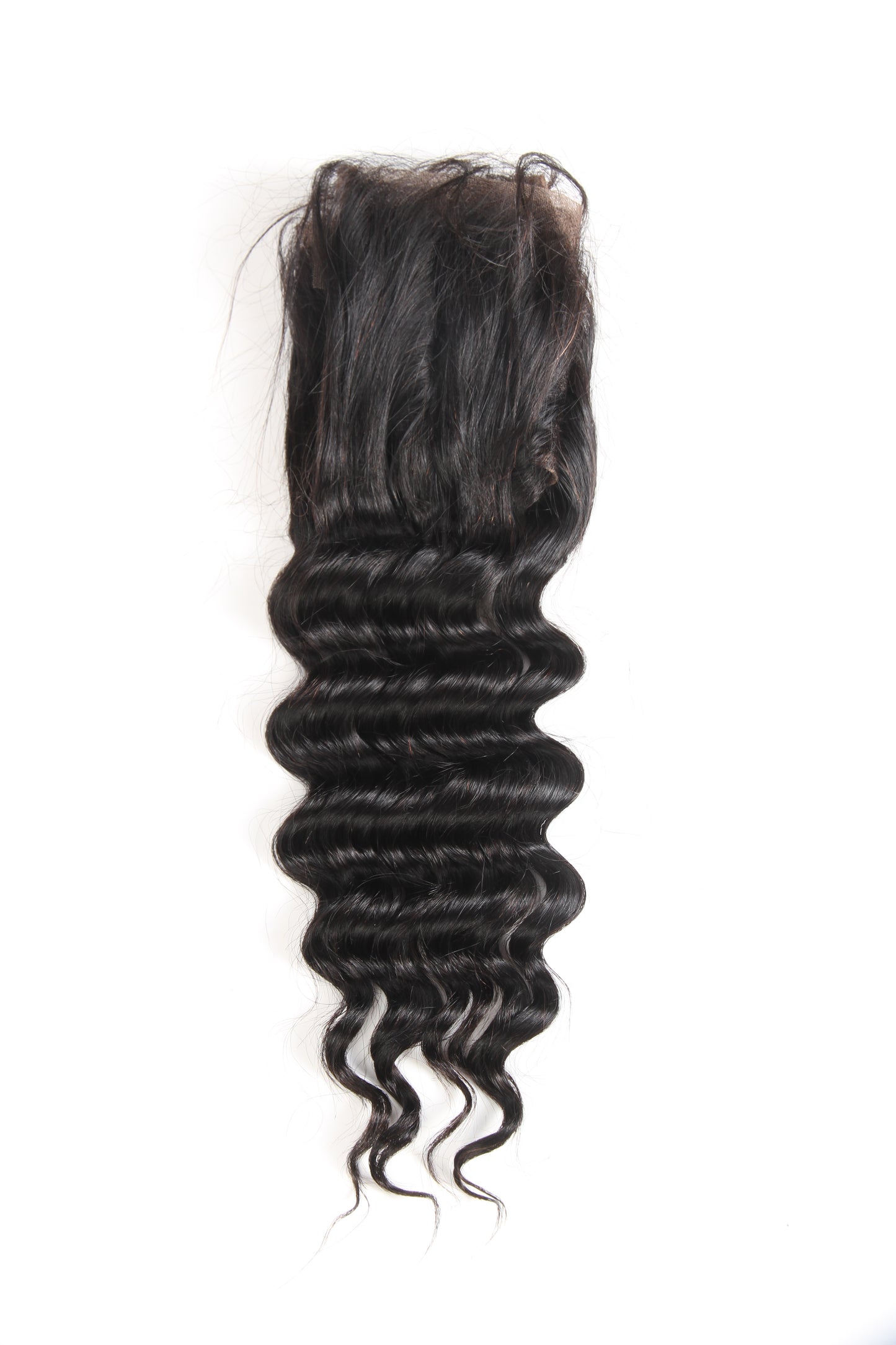 SendeHair Unprocessed Peruvian Human Hair Loose Deep  13X4 HDLace Frontal Closure Free Part With Deep Hair