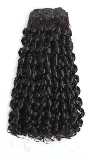 SendeHair Super Double Drawn Pixie Curly Bundles 100% Human Raw Hair  Chinese Vietnamese Indian Raw Hair Extensions