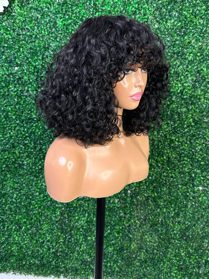 SendeHair Factory Direct Sale Cuticle Aligned Pixie curly Super Double Drawn Hair For Black Women Vietnamese Raw Hair Wigs