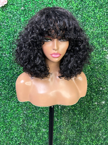 SendeHair Factory Direct Sale Cuticle Aligned Pixie curly Super Double Drawn Hair For Black Women Vietnamese Raw Hair Wigs