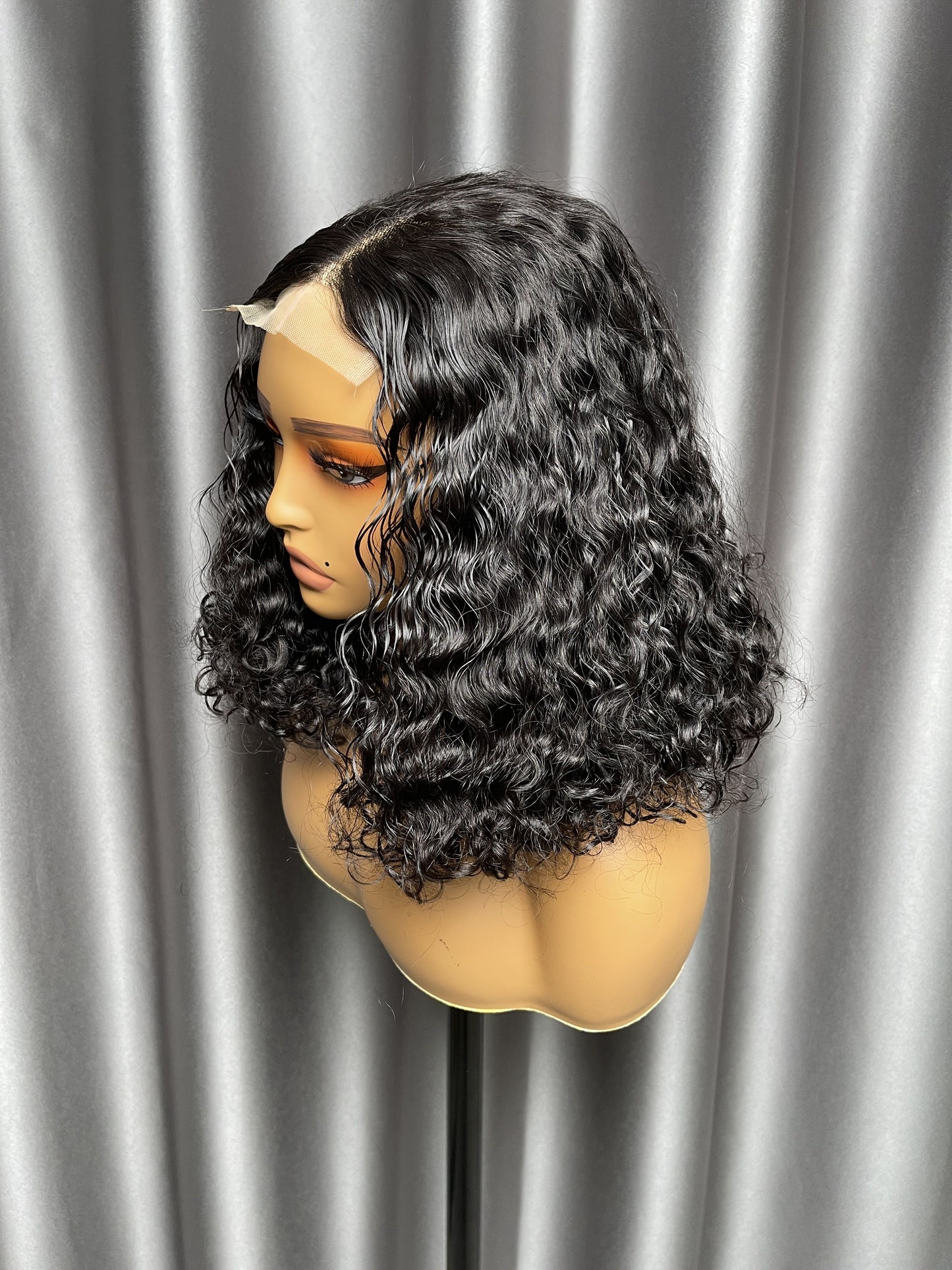 SendeHair Original Virgin Hair For Black Women Water Curl Lace Frontal Glueless Wigs Vendor Raw Indian Hair