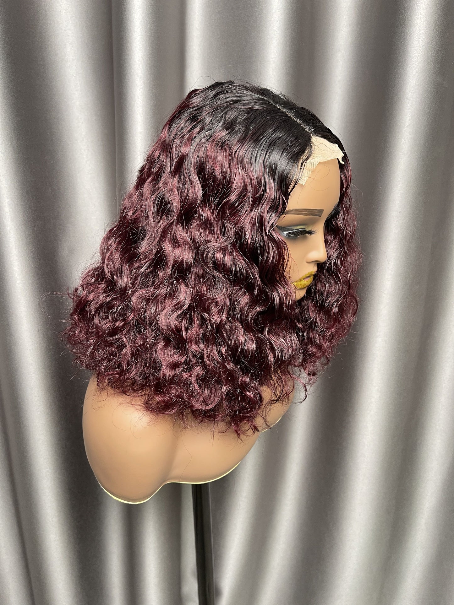 SendeHair Original Virgin Hair For Black Women Water Curl Lace Frontal Glueless Wigs Vendor Raw Indian Hair