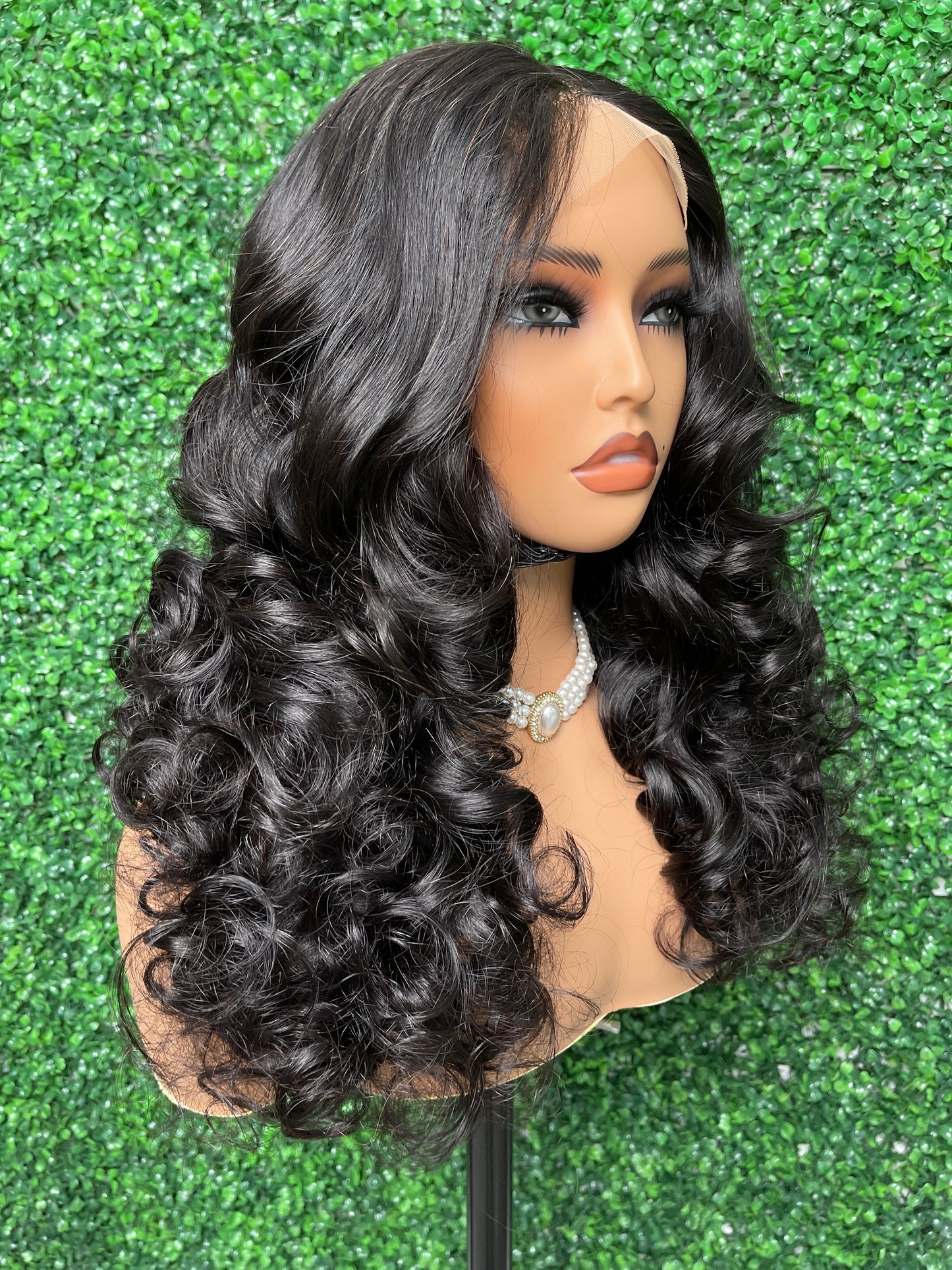 Sende Hair 4×4 Lace Front Wigs Human Hair With Bady Hair For Black Women 20 Inch