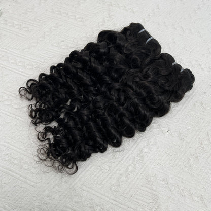 SendeHair Natural Curvature  Human Hair Extension  10A/12A 100%  Human Hair Bundles Raw Virgin Hairs For Black Women