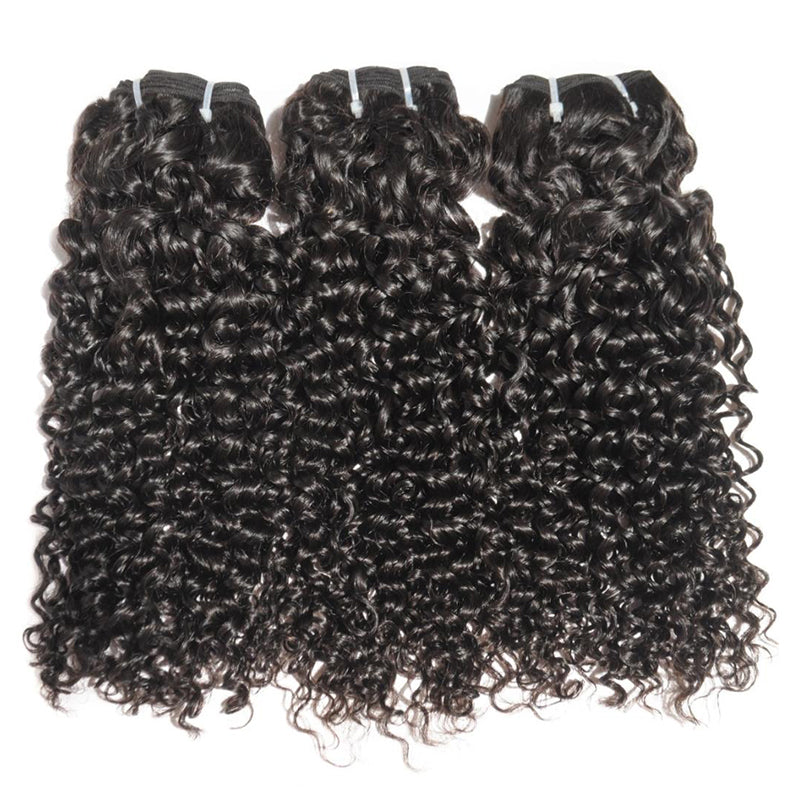 SendeHair Human Hair Extension Pissy Curls Weave Kinky Curl  10A/12A 100% Human Hair Bundles Raw Virgin Hairs For Black Women